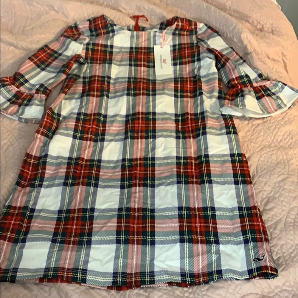 Vineyard Vines holiday dress size m(10/12)